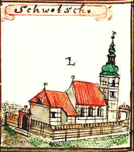 Schwotsch - Kościół, widok ogólny